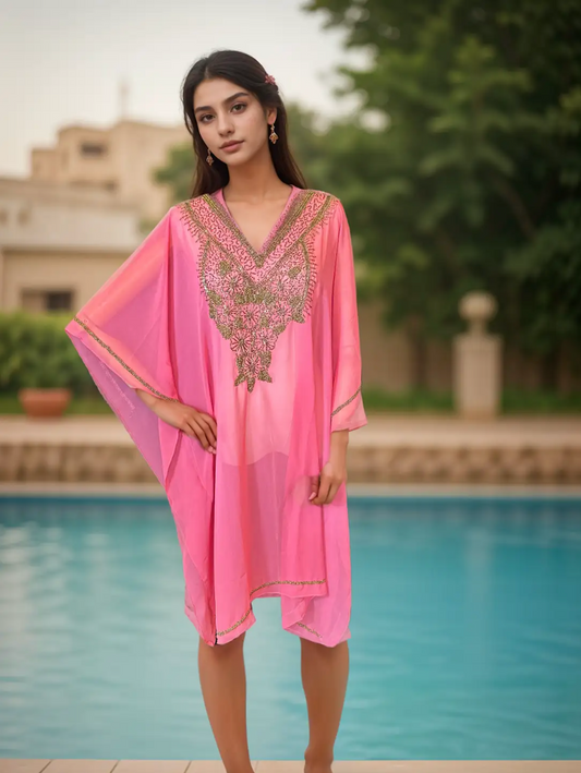 Rose Glow Kaftan