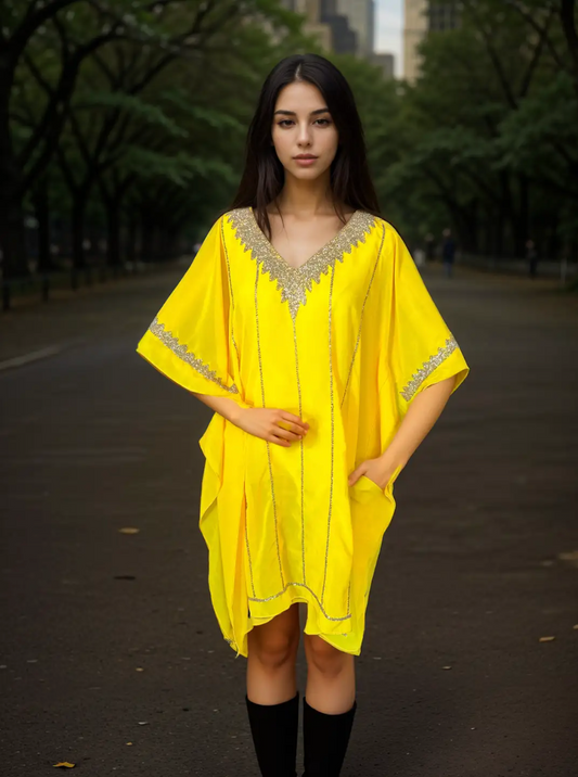 Golden Glow Kaftan