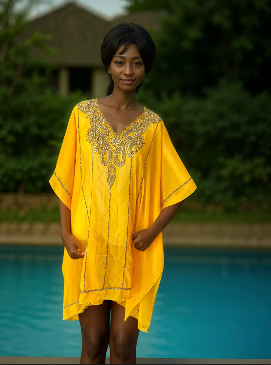 Golden Horizon Kaftan