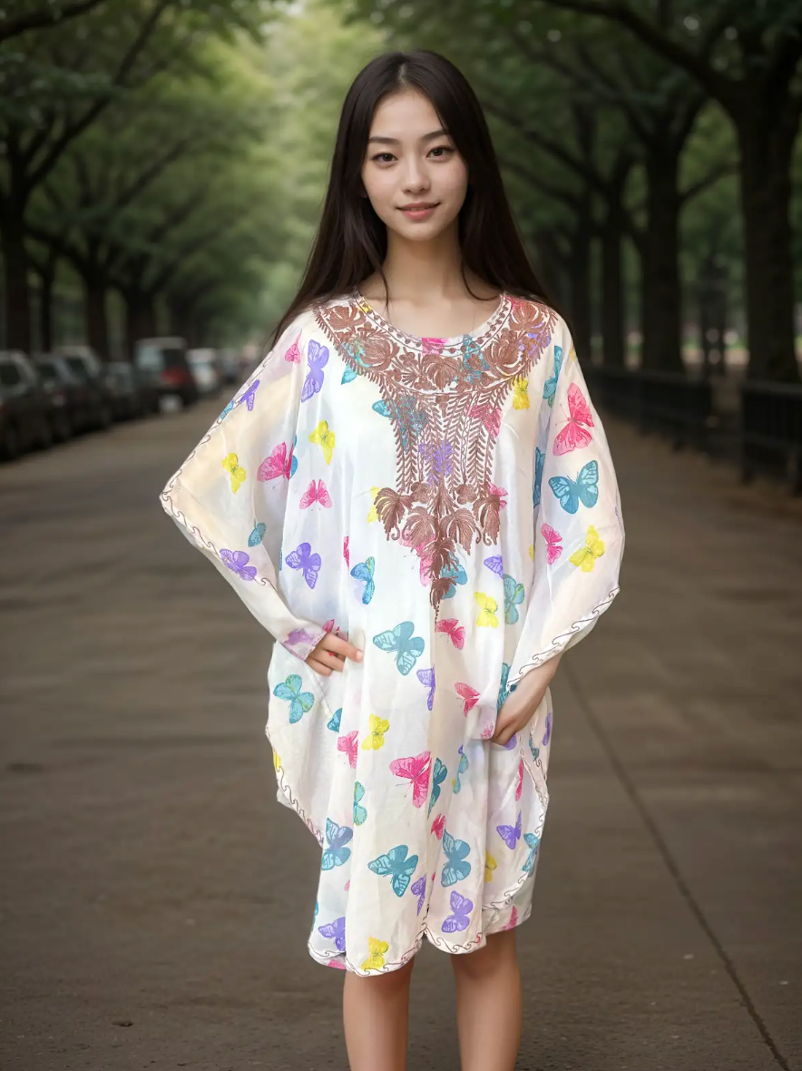 Petal Whisper Kaftan