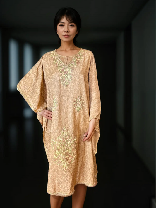 Gold Mirage Kaftan