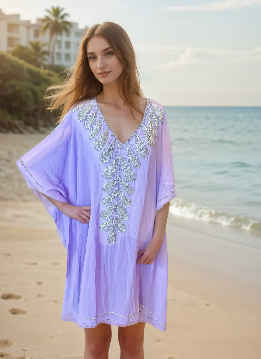 Soft Violet Kaftan