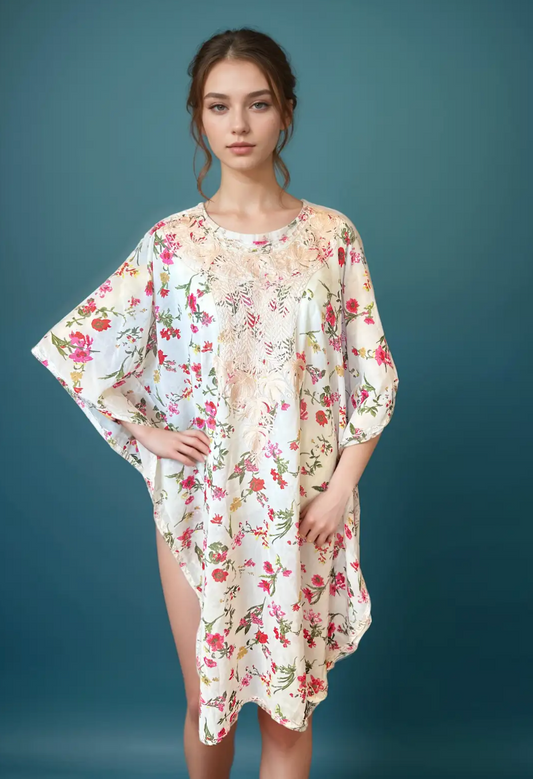 Orchid Dream Kaftan