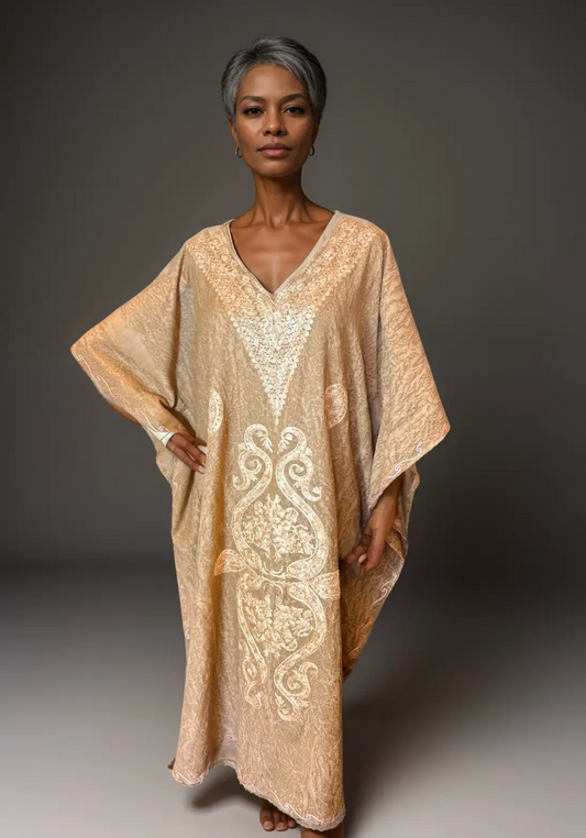 Gilded Blush Kaftan